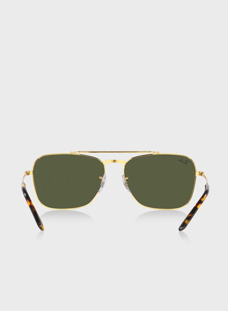Ray-Ban 0Rb3636 New Caravan Square Sunglasses