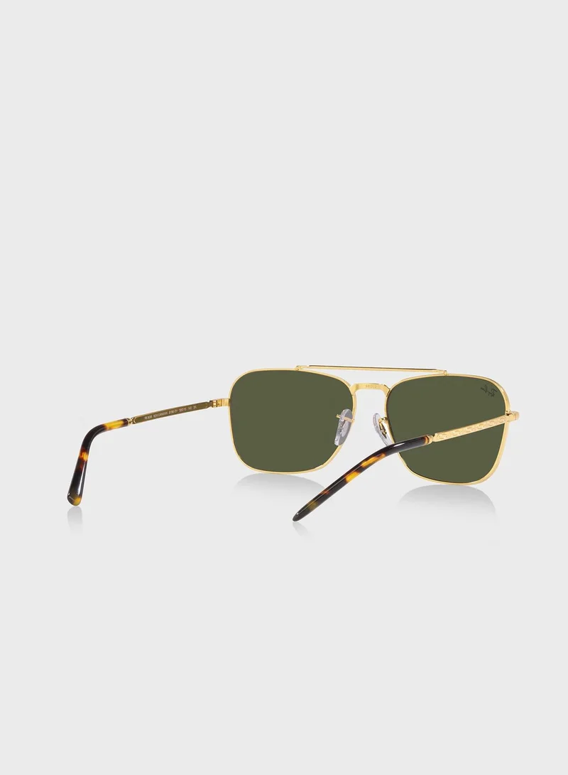 Ray-Ban 0Rb3636 New Caravan Square Sunglasses