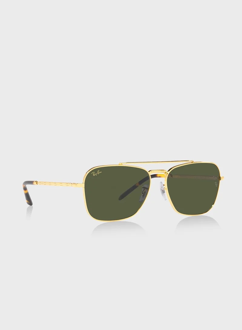 Ray-Ban 0Rb3636 New Caravan Square Sunglasses