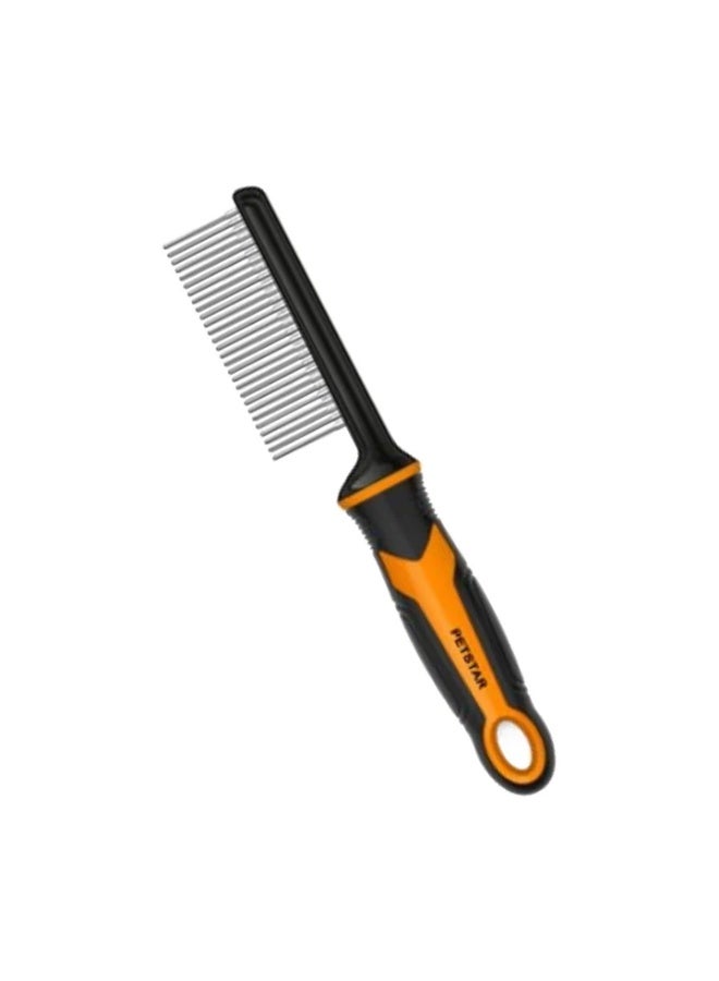 Pet Comb With Stainless Steel Teeth
