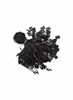 Y&D 1000Pcs Black Hang Tag String Snap Lock Pin Loop Fastener Hook Ties for Clothes Gift Bags Price Tags Shoes  - Image 1