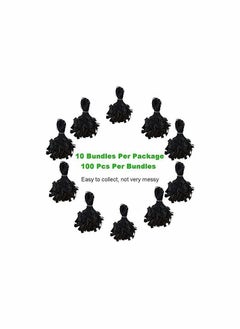 Y&D 1000Pcs Black Hang Tag String Snap Lock Pin Loop Fastener Hook Ties for Clothes Gift Bags Price Tags Shoes  - Image 4