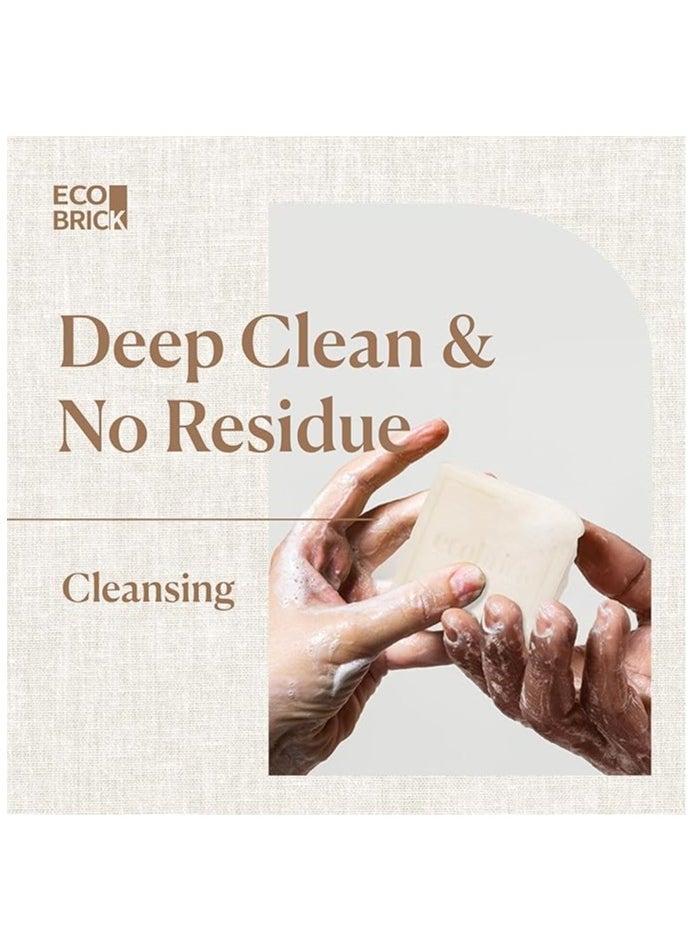 Ecobrick - ECO BRICK MIld Acidic Body Cleansing Soap Bar - Made in Korea 100g - Image 1