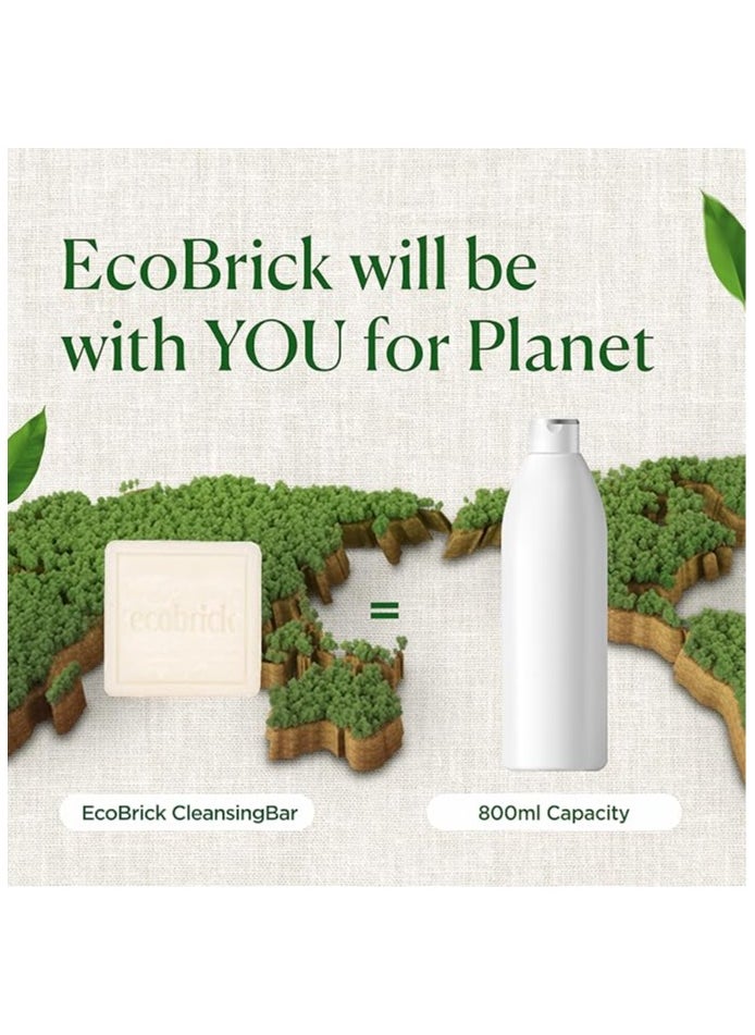 Ecobrick - ECO BRICK MIld Acidic Body Cleansing Soap Bar - Made in Korea 100g - Image 1