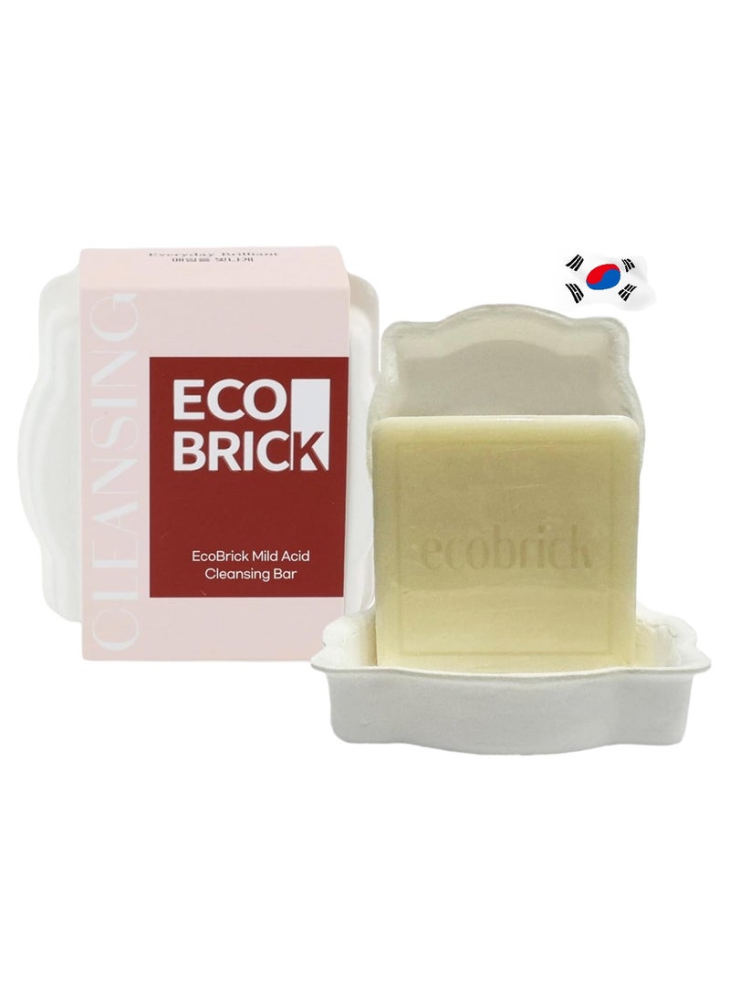 Ecobrick - ECO BRICK MIld Acidic Body Cleansing Soap Bar - Made in Korea 100g - Image 1
