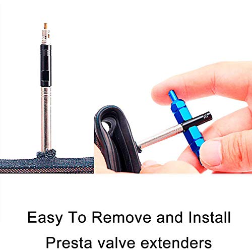 TuoTu Valve Core Remover Tool Kit Bike and Car Valve Core Repair Tool with Brass Replacement Schrader Valve Core - Image 4