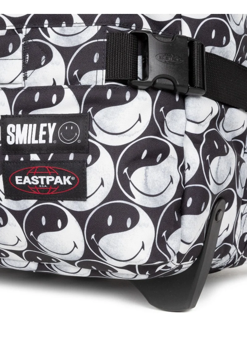 EASTPAK  transit'r m smiley yy medium soft luggage - black  | Best Price UAE