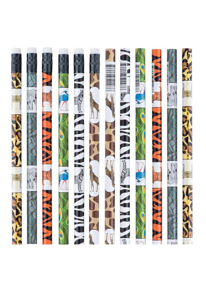 SmileMakers Zoo Animal Pencils - Classroom School Supplies -50 Per Pack