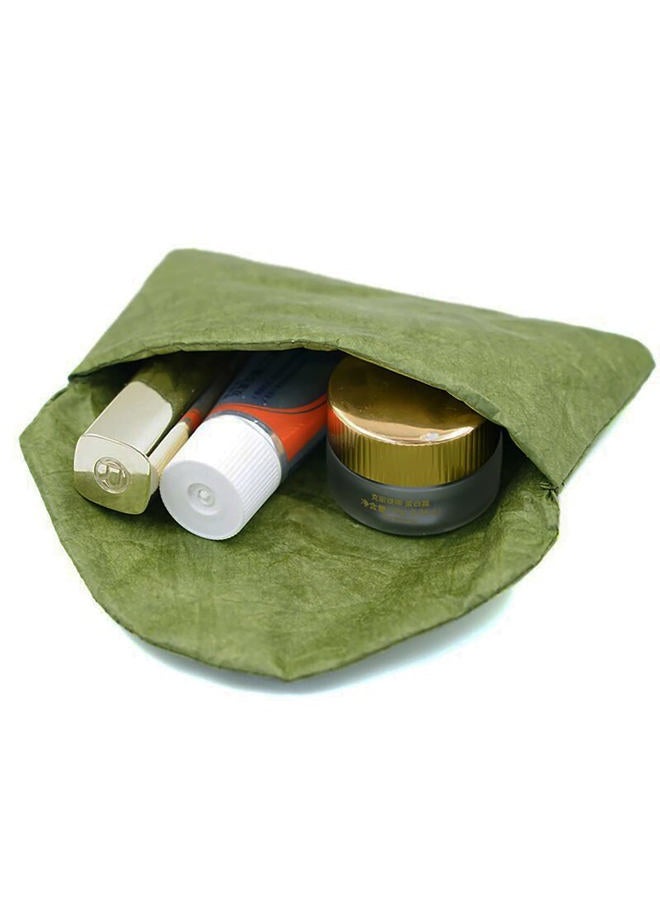 The Mujen Vintage/Retro Style Tyvek Paper Electronic Organizer Case, Pouch Small Portable Accessories Bag Travel Accessories Pouch for Electronics Cord USB Storage Organizer Stickers Organizer - Image 3