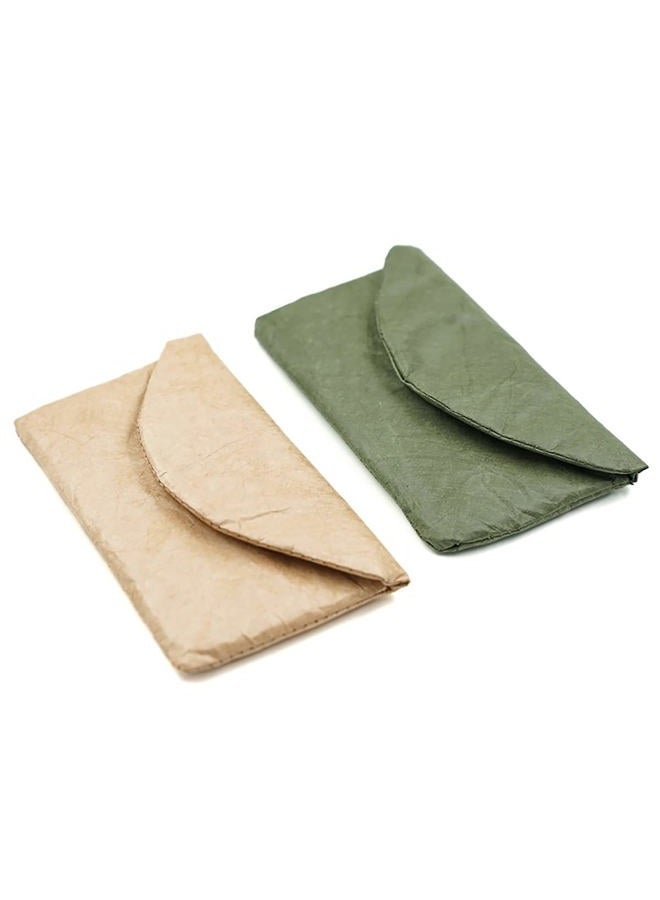The Mujen Vintage/Retro Style Tyvek Paper Electronic Organizer Case, Pouch Small Portable Accessories Bag Travel Accessories Pouch for Electronics Cord USB Storage Organizer Stickers Organizer - Image 5