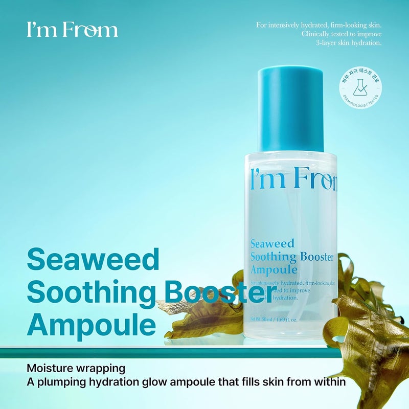 I'M FROM Seaweed Soothing Booster Ampoule 50Ml - Image 2