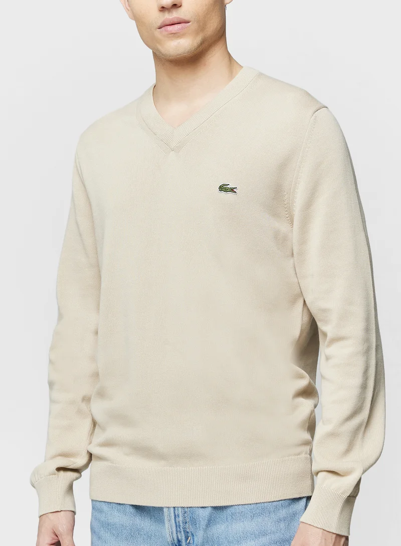 LACOSTE Colorblock Polo