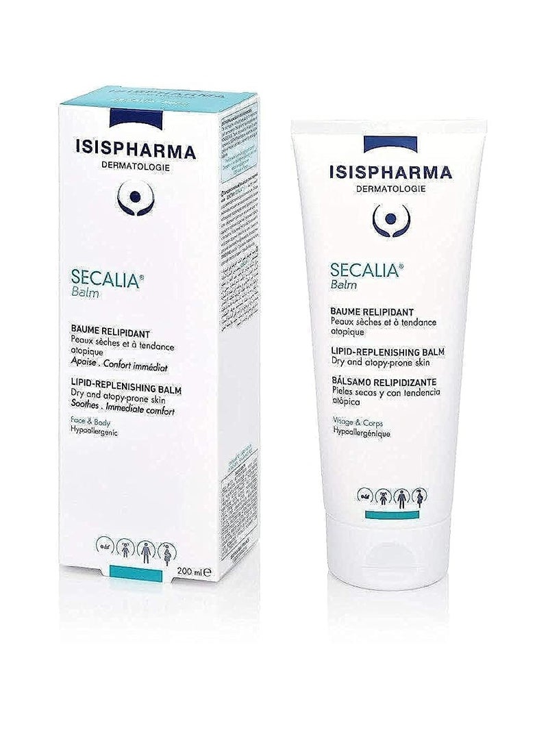 ISIS PHARMA بلسم إيزيس فارما سيكاليا 200 مل — بلسم مرطب غني للبشرة الجافة والحساسة