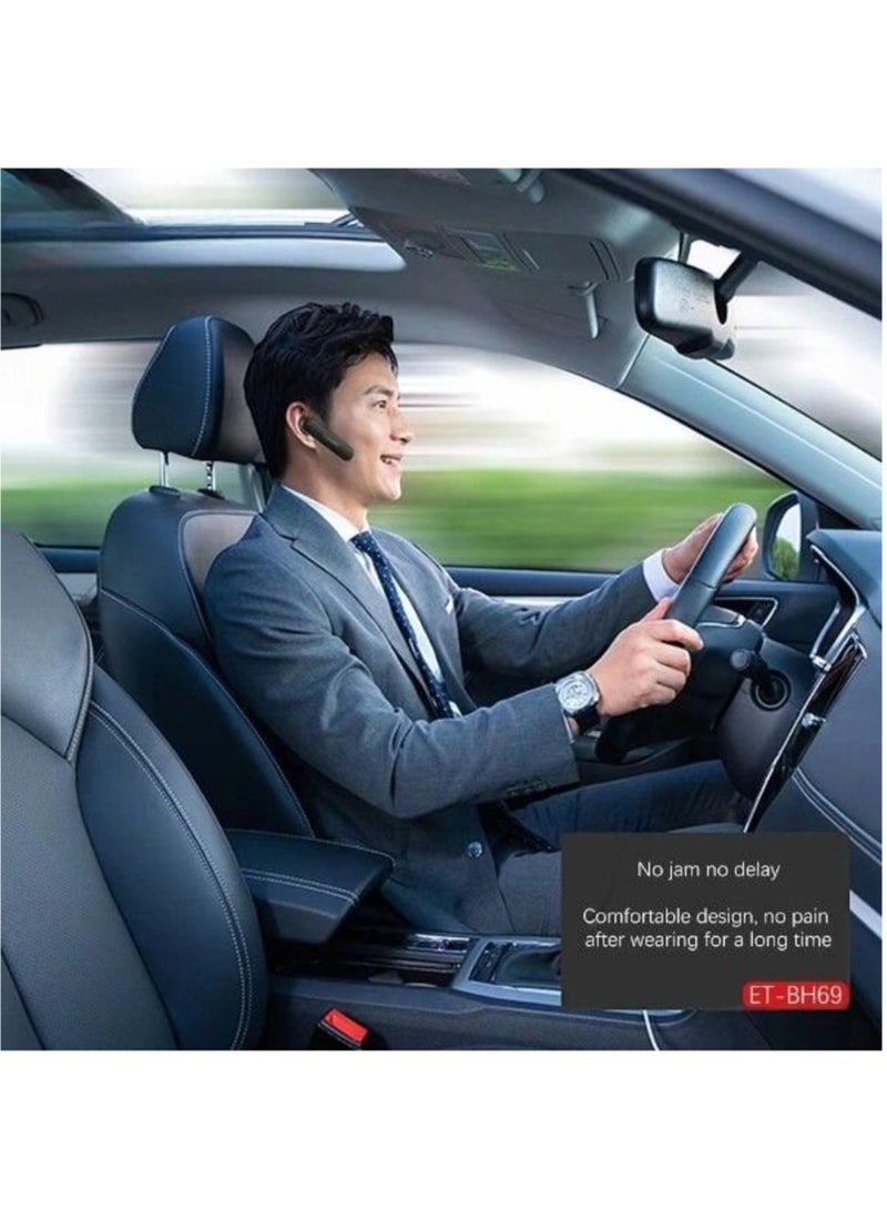 Earldom ET-BH69 Wireless Earpiece - Compact, Sleek Design with Clear Sound (Black) - Image 3