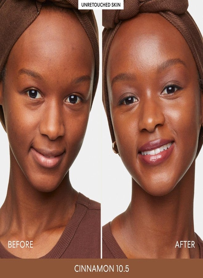 bareMinerals 3-Piece Clean Beauty Gift Set, Includes 3 Full-Sizes, Tinted Moisturizer Mineral SPF 30 + Hyaluronic Acid, Under-Eye Brightener + Concealer, Dewy Lip Gloss-Balm Set, Makeup Trio, Vegan - Image 3