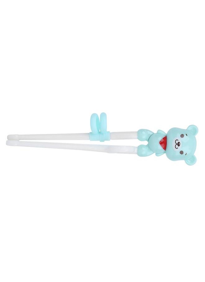 xozgdovg - Children Cute Cartoon Learning Chopsticks Baby Kid Training Chopsticks Tableware ToolGreen - Image 1