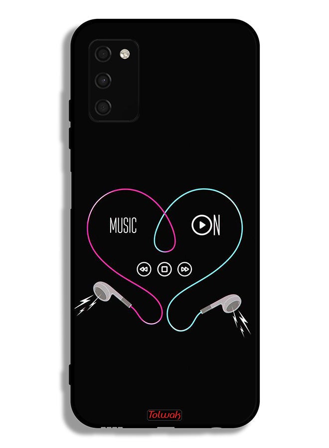 Tolwak Samsung Galaxy A02s Protective Case Cover Music On - Image 1