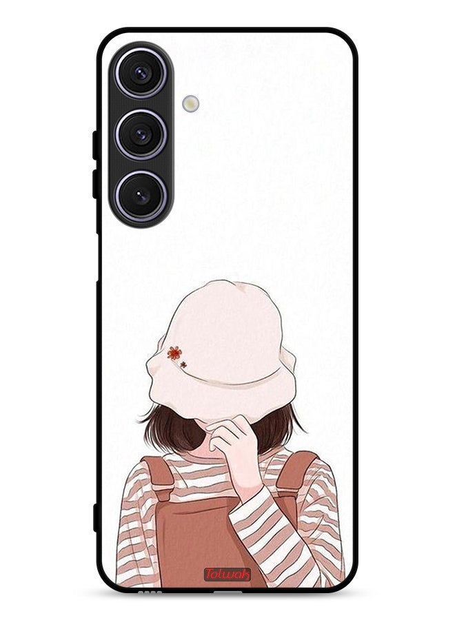 Tolwak Samsung Galaxy A26 Protective Case Cover Hide Face By Hat - Image 1