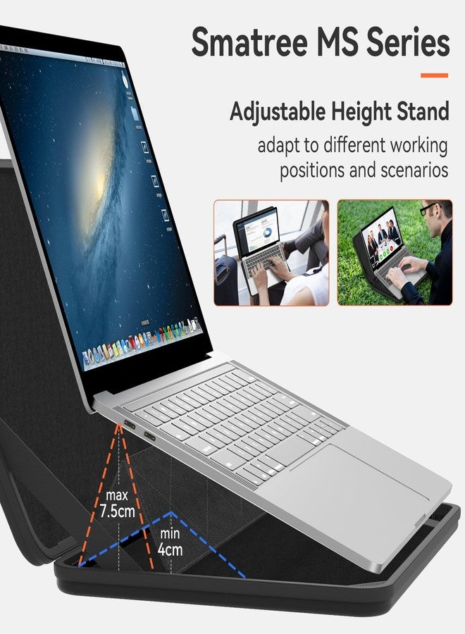 Smatree MS89 Hard EVA Protective Sleeve with Stand Compatible for 15.6 inch ASUS TUF Gaming F15/A15, for TUF Dash F15 2022/2021, 16 inch TUF Gaming A16 2024/2023, ASUS Zenbook Pro 16X OLED UX7602 - Image 3