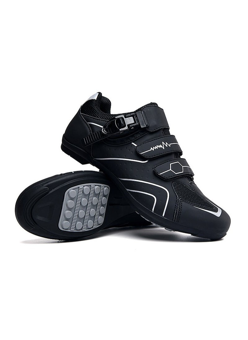 KUYING New Type of Road Lock Cycling Shoes Hard Sole Mountaineering Shoes Racing Sports Shoes 