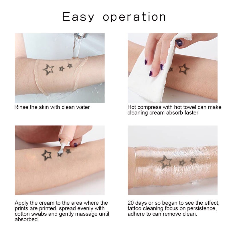 Tattoos Removal Cream Marks Removal Gel Eraser Painlessly Remove Tattoos No skin damage No corrosion No scars - Image 4