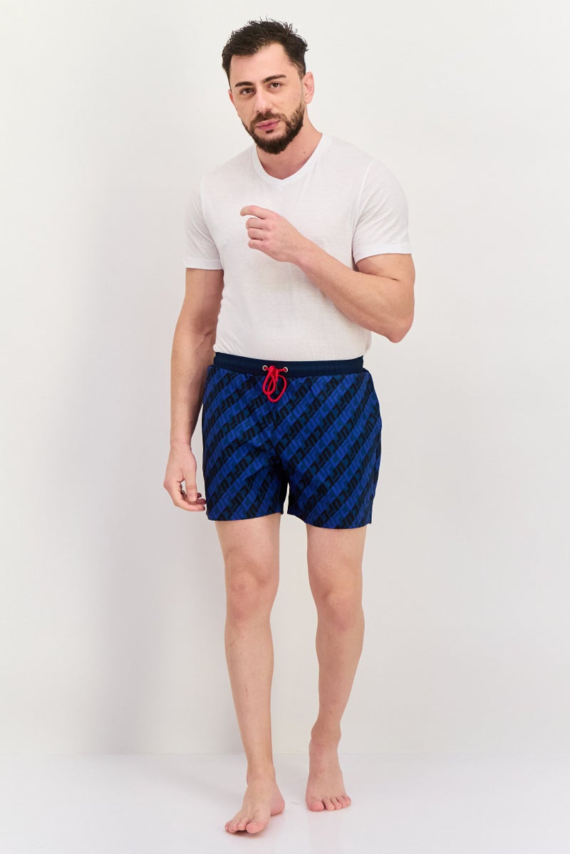 Ufc Men Allover Print Board Shorts, Muticolor - Image 4