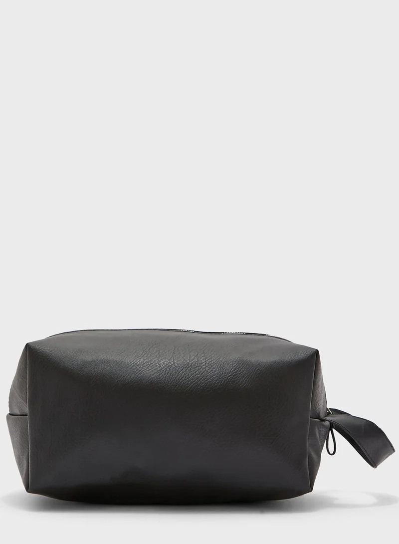 Seventy Five Spacious Toiletry And Flip Flop Bag