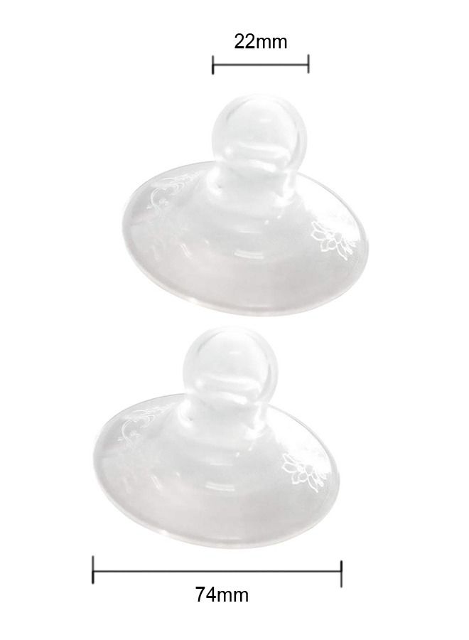 2pcs Nipple Protection Shield Nipple Retraction Corrector Silicone Nipple Corrector Nipple Traction Female Nipple Depression Flat