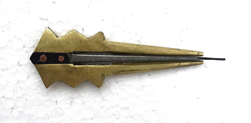 Vadyam Jew's Harp Brass Morchang Jawharp Folk Musical Instrument - Image 1