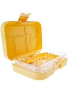 TINY WHEEL Bento Box Yellow 6 Compartments 800104  - Image 2