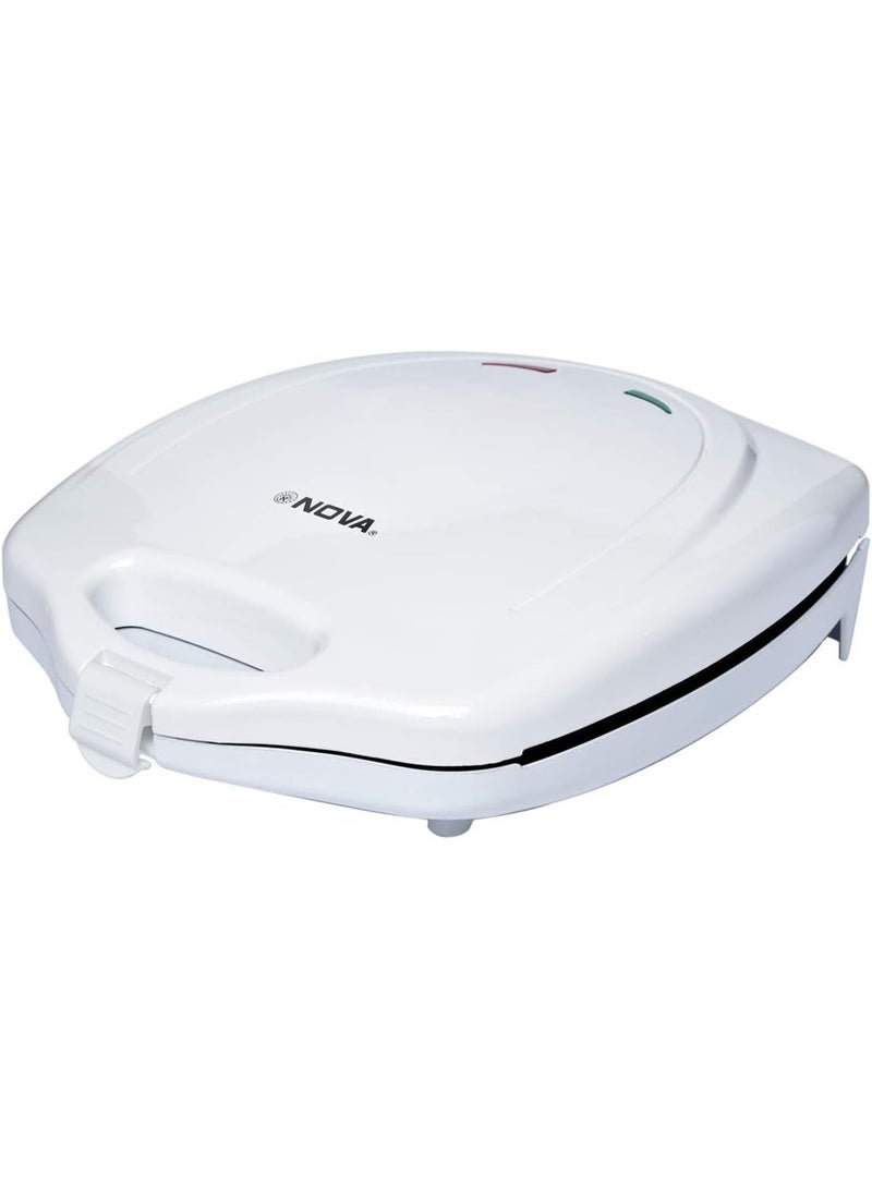Nova صانعة السندويشات الفاخرة NOVA NT-241S4 – قدرة 1400 واط، ألواح تحميص فعالة، تصميم أنيق، جهاز موثوق للسندويشات المنزلية الطازجة يومياً - Image 2