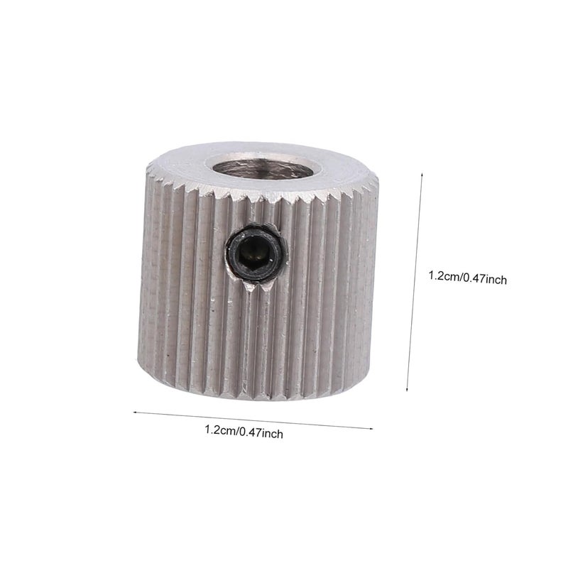 3D Printer Extrusion Wheel 4pcs 40 Teeth Feeding Gear 5mm Inner Hole Compatible for DIY Projects - Image 2