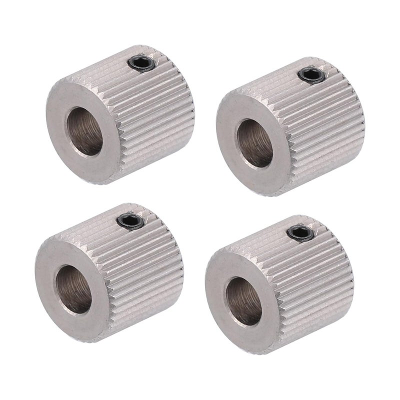 3D Printer Extrusion Wheel 4pcs 40 Teeth Feeding Gear 5mm Inner Hole Compatible for DIY Projects - Image 1