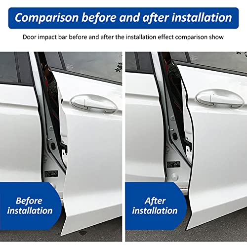 Allwin 33Ft Car Door Edge Guards - Black Universal Fit Door Edge Protector, Rubber U Shape Automotive Door Trim Molding for Sedans Trucks SUV ATV - No Glue Required (Black, 33FT) - Image 5