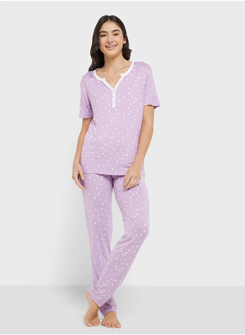 ريبلز مع نمشي Ladies Nightwear sets