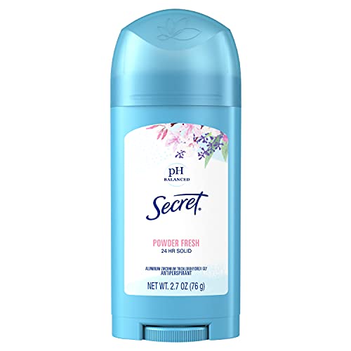 Secret Powder Fresh Invisible Solid Antiperspirant Deodorant 27 oz Pack of 6