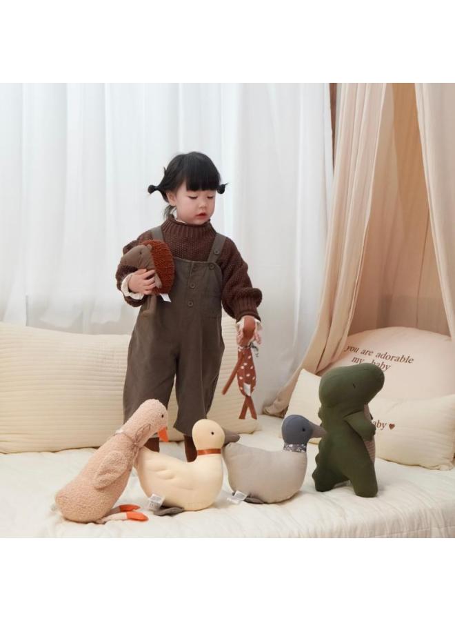 2025 Nordic Style Cotton Doll Children's Chewable Accompanying And Pacifying Doll Baby Doll Decorative Doll-Color:White Rabbit-Height:Doll - Image 5