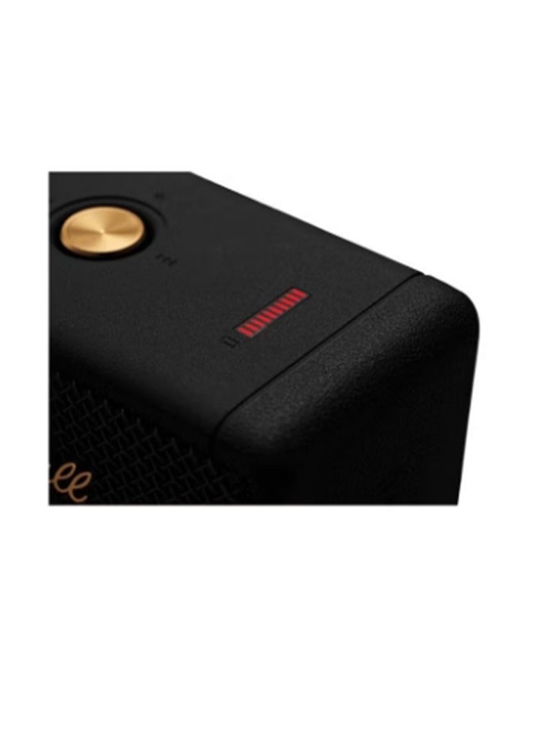Marshall Emberton II Portable Bluetooth Speaker - Black and Brass - Image 4