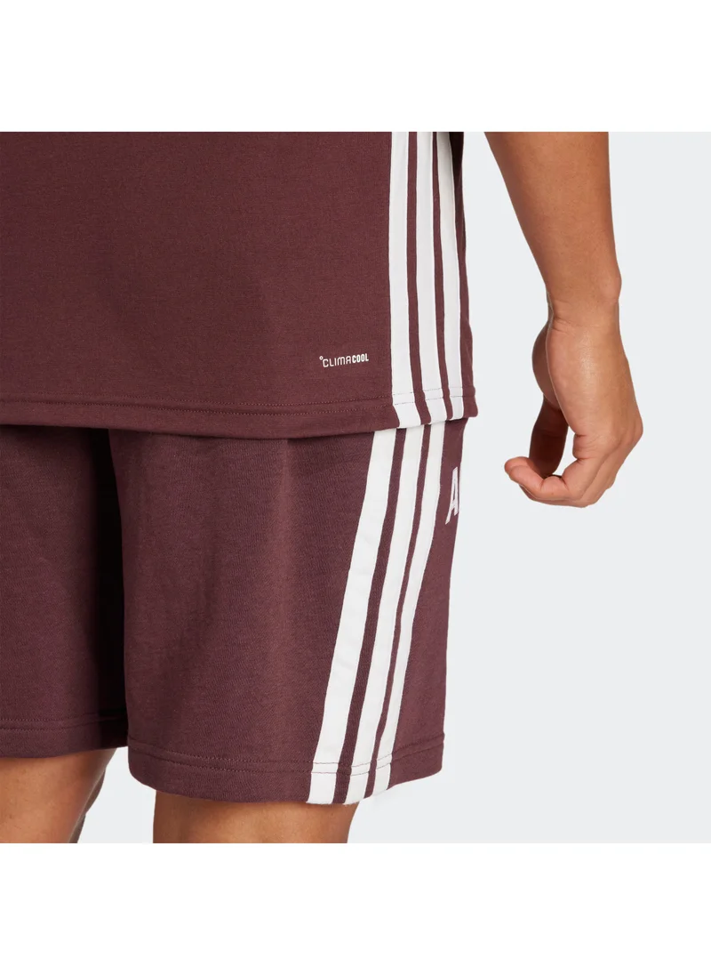 Adidas Essentials Training Feelready 3 Stripes T-Shirt