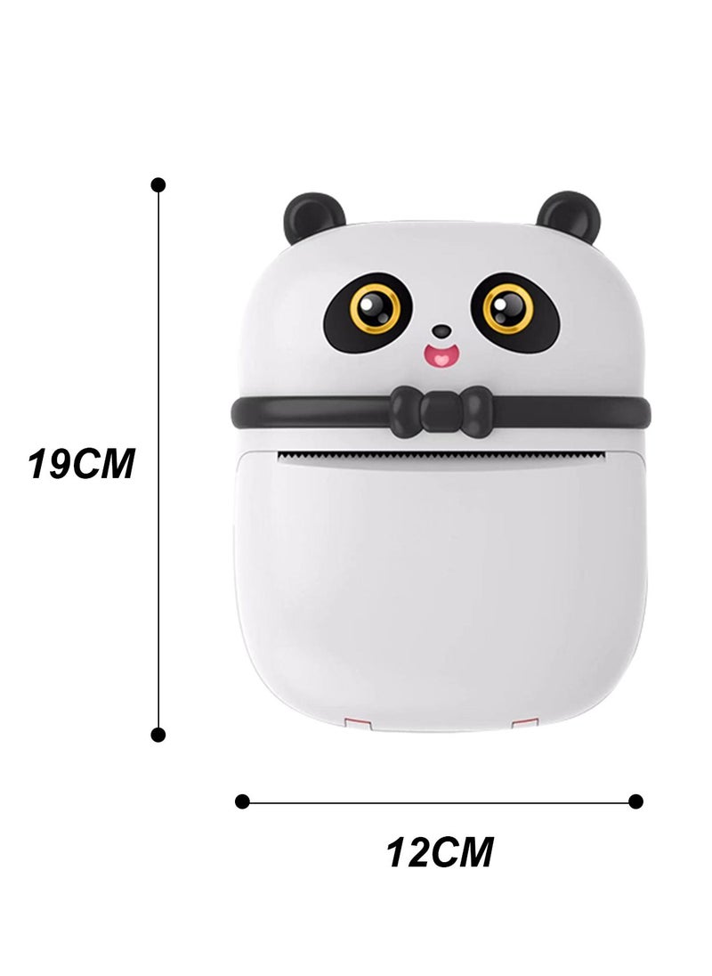 Kidle - Mini Pocket Panda printer Bluetooth Wireless Smart Printer with Android APP (including a roll of paper)+3 colored papers+5 stickers+5 regular papers+colored pens+random stickers * 1 - Image 1