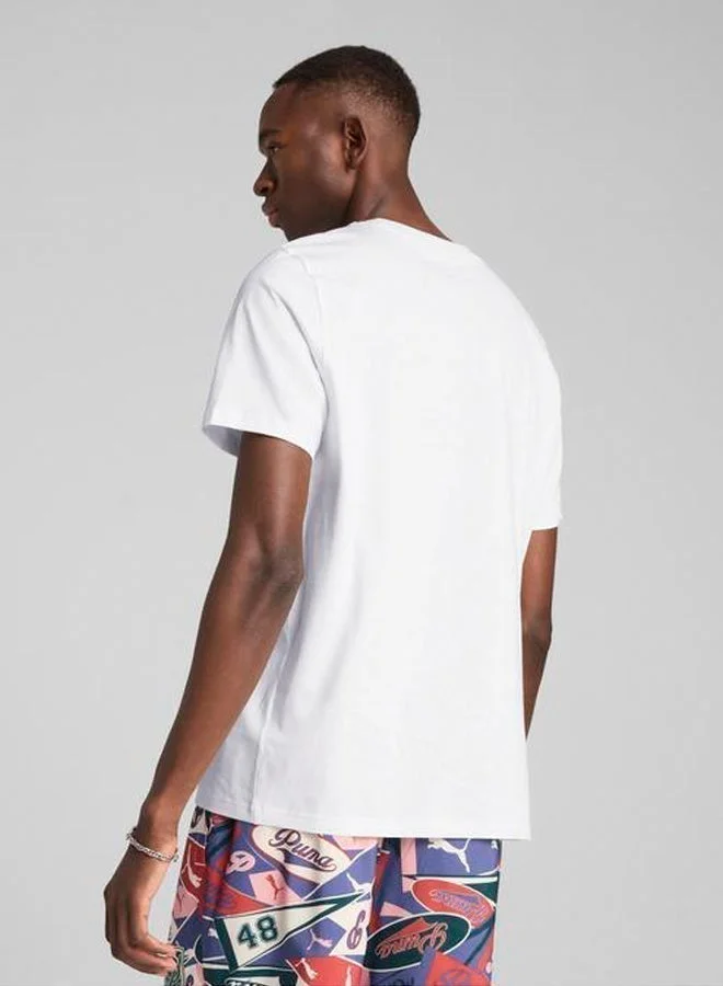 بوما تيشيرت ليجاسي بطبعة أمامية