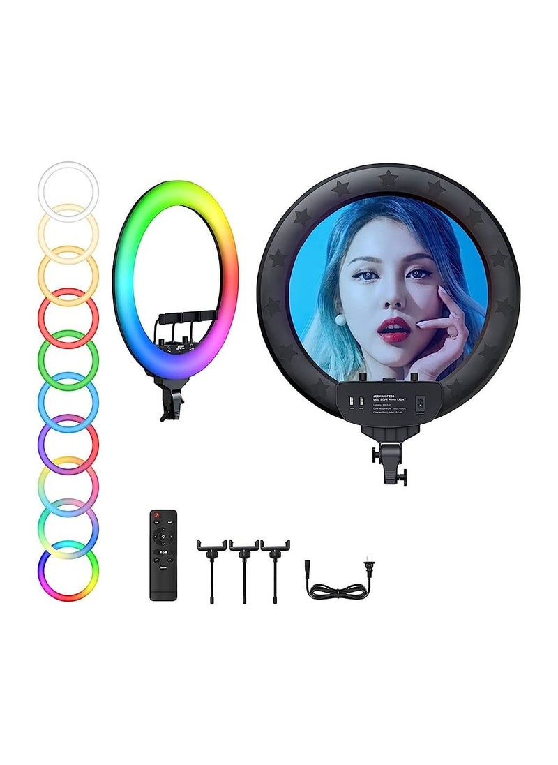 Generic - RGB LED Ring Light MJ36 14.1 inch - Image 1