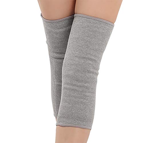 JUMISEE Men Women Warm Fleece Lined Knee Brace Leg Warmer Thermal Leg Sleeve Knee Support for Arthritis Pain Relief Yoga - Image 2