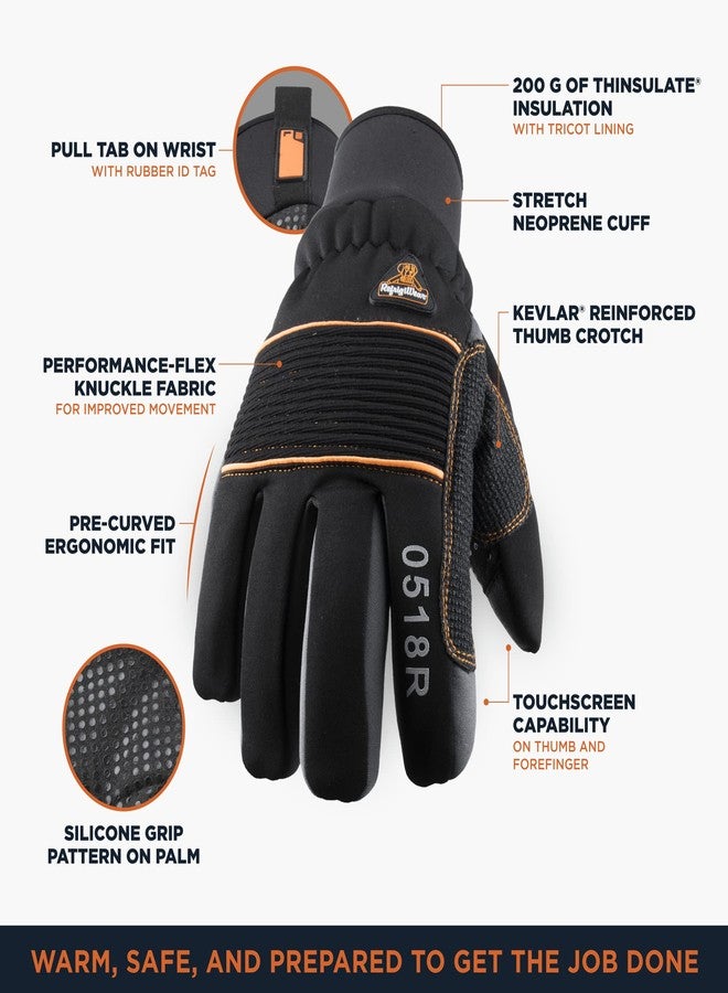 RefrigiWear PolarForce Gloves with Performance Flex, X-Large - Image 3