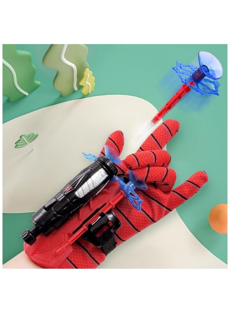 Launcher Gloves for Spiderman Hero Launcher Wrist Toy Set Super Hero for Kids Spider Launcher Wrist Toys  - Image 1