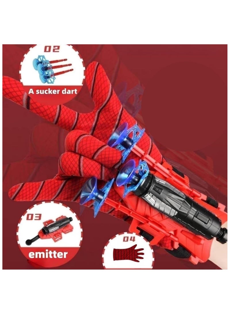 Launcher Gloves for Spiderman Hero Launcher Wrist Toy Set Super Hero for Kids Spider Launcher Wrist Toys  - Image 3
