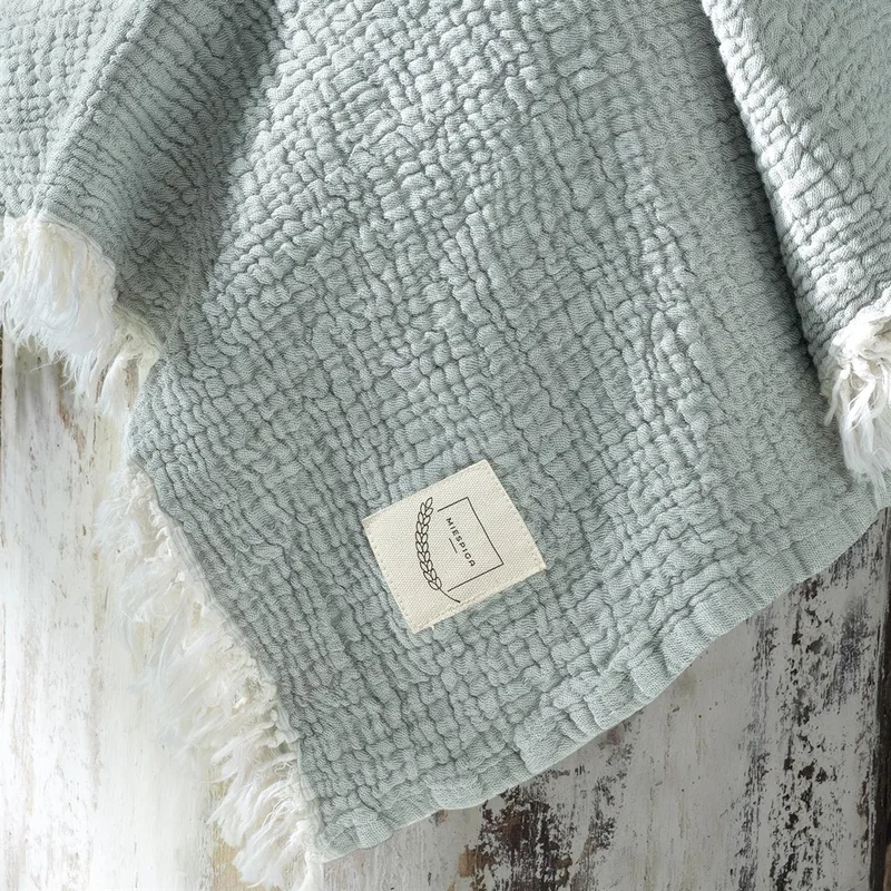 ميسبيغا Gold 4 Layer Muslin Multi-Purpose Shawl Cover