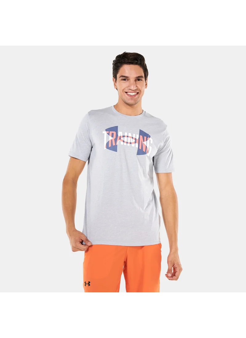 UNDER ARMOUR Men's Training Overlay T-Shirt