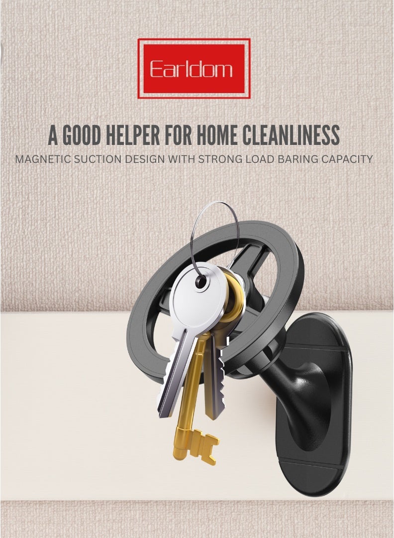 Earldom Magnetic Universal Mount Holder – 360° Rotatable Car Phone Holder with Strong Magnetic Grip - Image 2