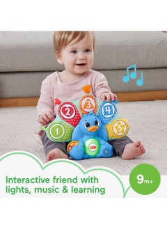 Fisher-Price Linkimals Learning Toy for Babies and Toddlers with Interactive Lights & Music, Counting & Colors Peacock UK English Version - pzsku/ZF8B0828F965A7B493435Z/45/_/1737031431/0aaa7ee2-abad-4ac1-b38e-0c63ed663163